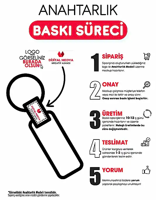 2405 Metal Suni Deri Anahtarlık Çift Taraflı - Detay Görünüm | promosyon