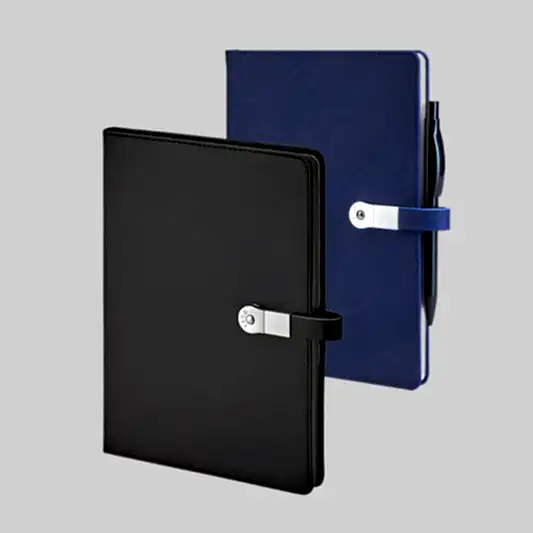 1701  Termo Deri USB'li Defter - Ürün Önizleme | promosyon