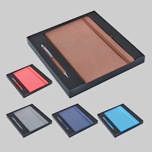 932-K Hediyelik Set - 13x21 Not Defteri Metal Tükenmez Kalem - Ürün Önizleme | promosyon