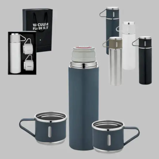 5337  Çelik 3'lü Termos Set / 500 ml - Ürün Önizleme | promosyon
