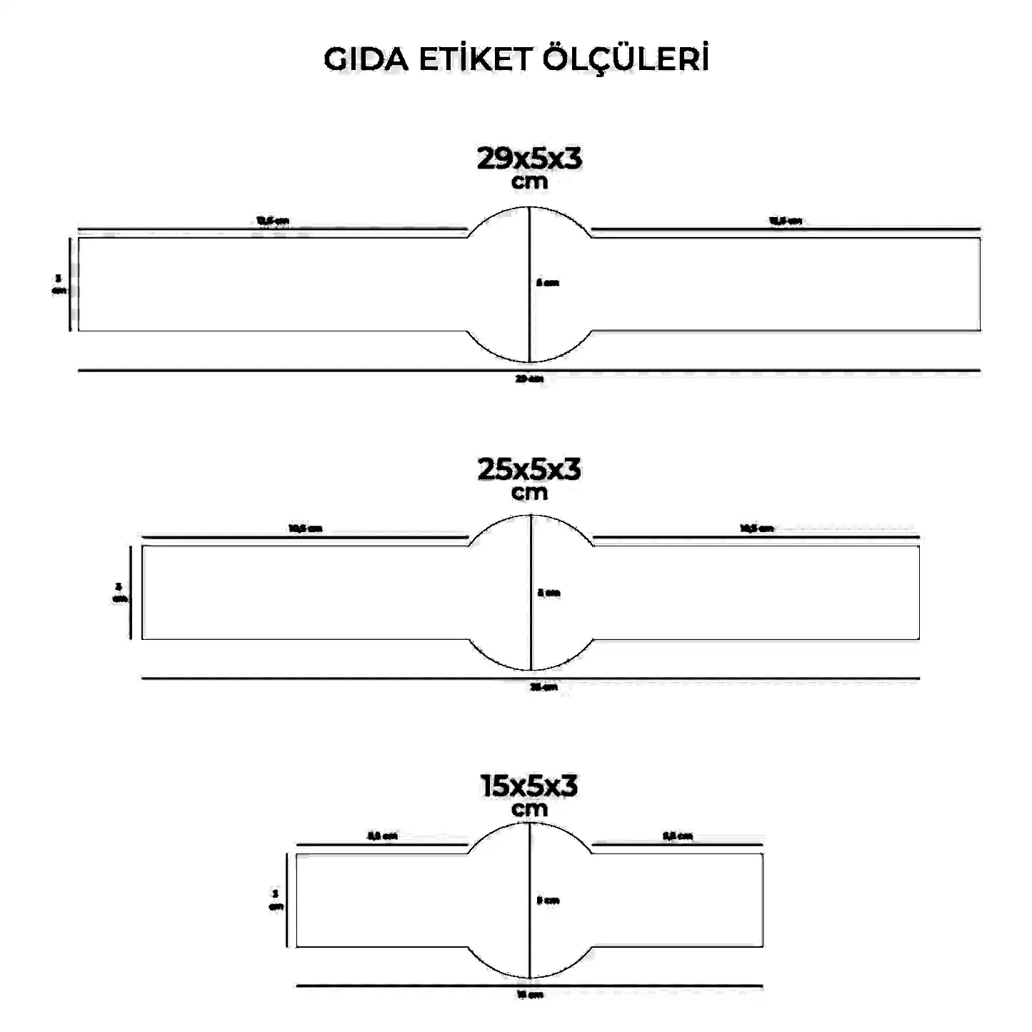Gıda Ambalaj Etiketi | Özel Kesim & Logo Baskılı sticker