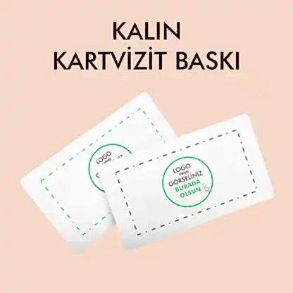 Sıvama Kartvizit | Kalın, Özel Kesim ve Laklı Kartvizit