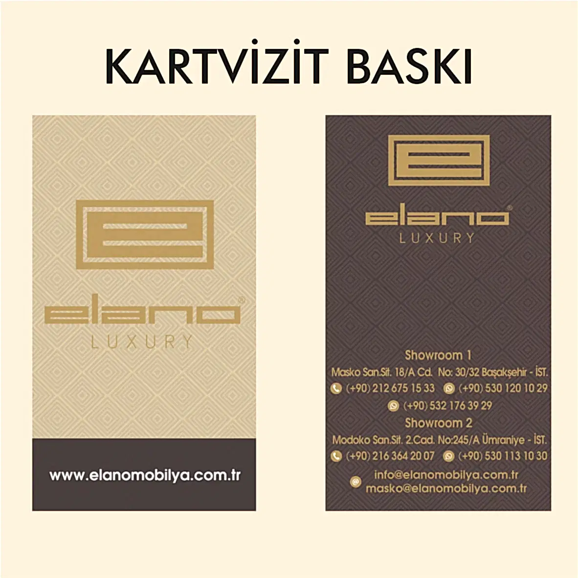 Selefonlu Standart Kartvizit