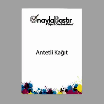 Antetli kağıt baskı, şirketinizi tanıtmak için şık ve etkili bir araçtır.
