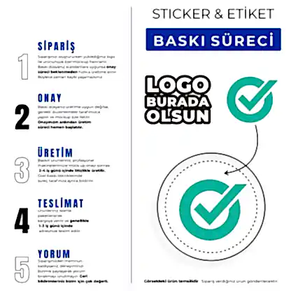 Baskılı Şeffaf Garanti Etiketi | Güvenlik Etiketi Baskı - Kullanım Örneği | onaylabastir
