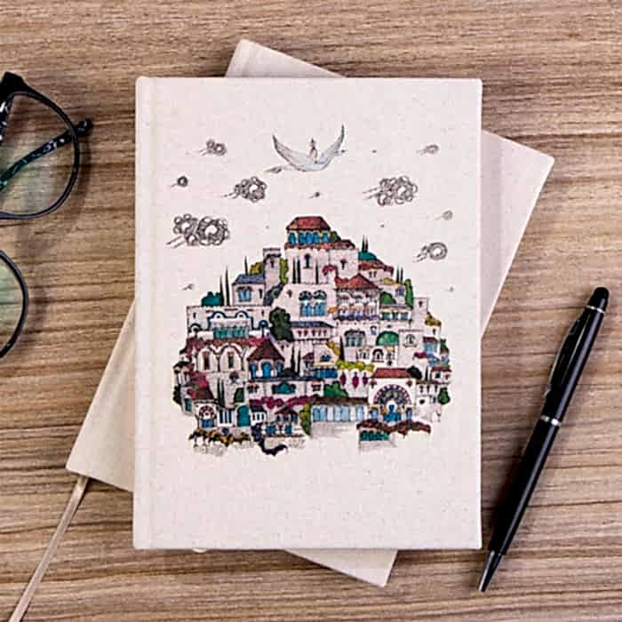 Kanvas Defter 14x20 cm (Özelleştirilebilir)