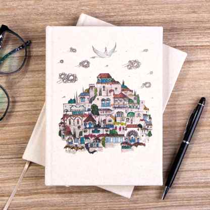 Kanvas Defter 14x20 cm (Özelleştirilebilir)