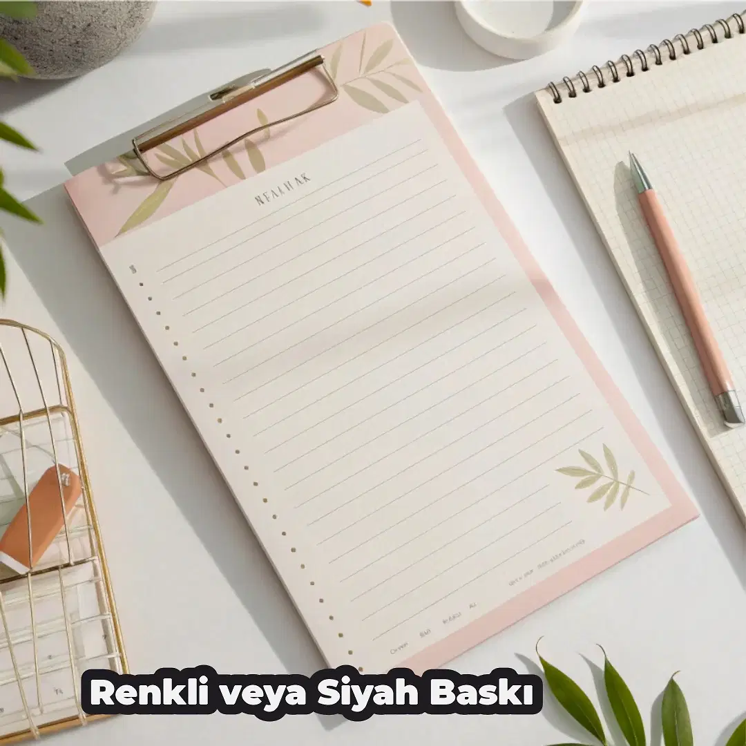 Tutkallı Bloknot
