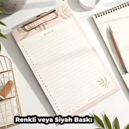 Tutkallı Bloknot