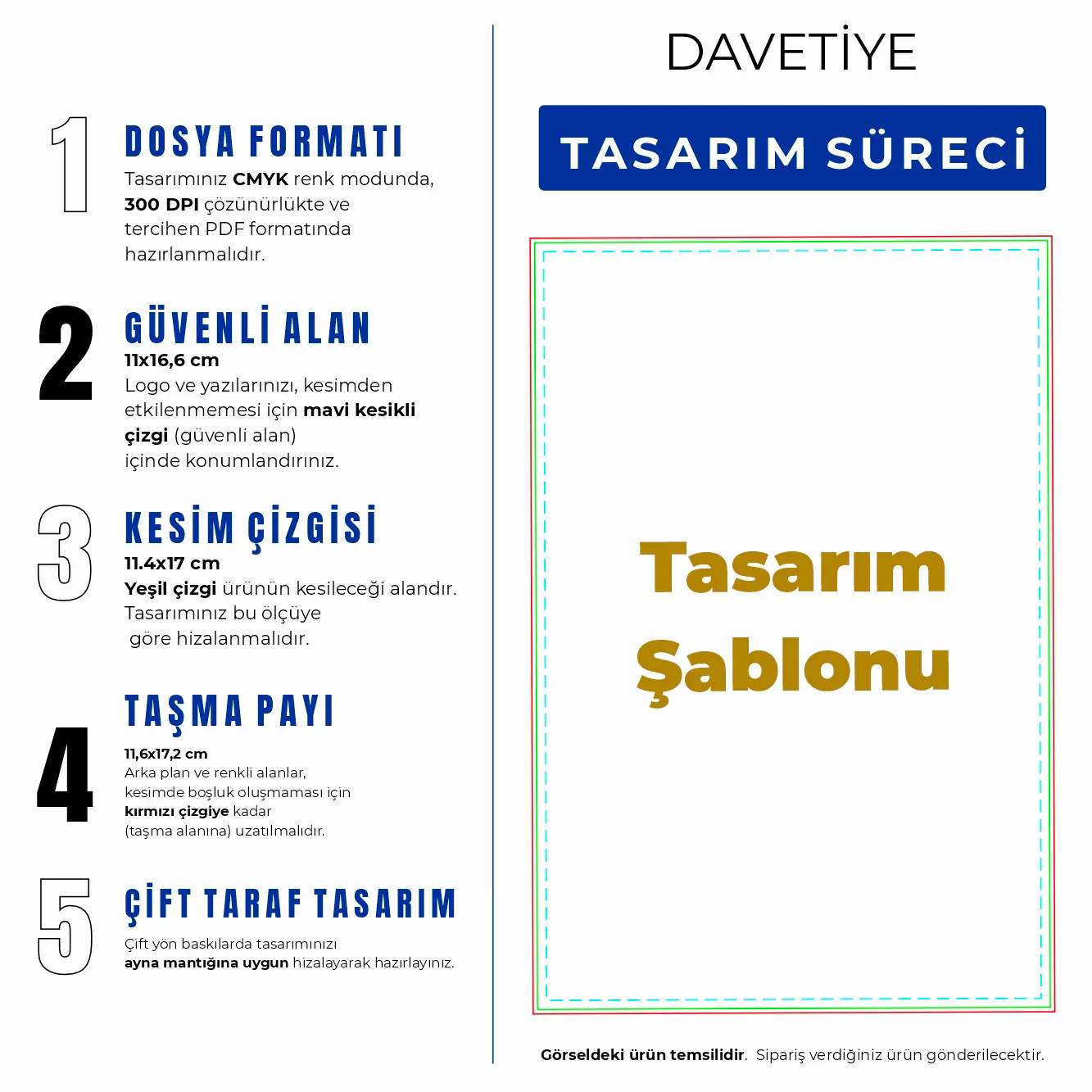 Davetiye  -  Özel Tasarım Baskılı - Görünüm 11 | onaylabastir