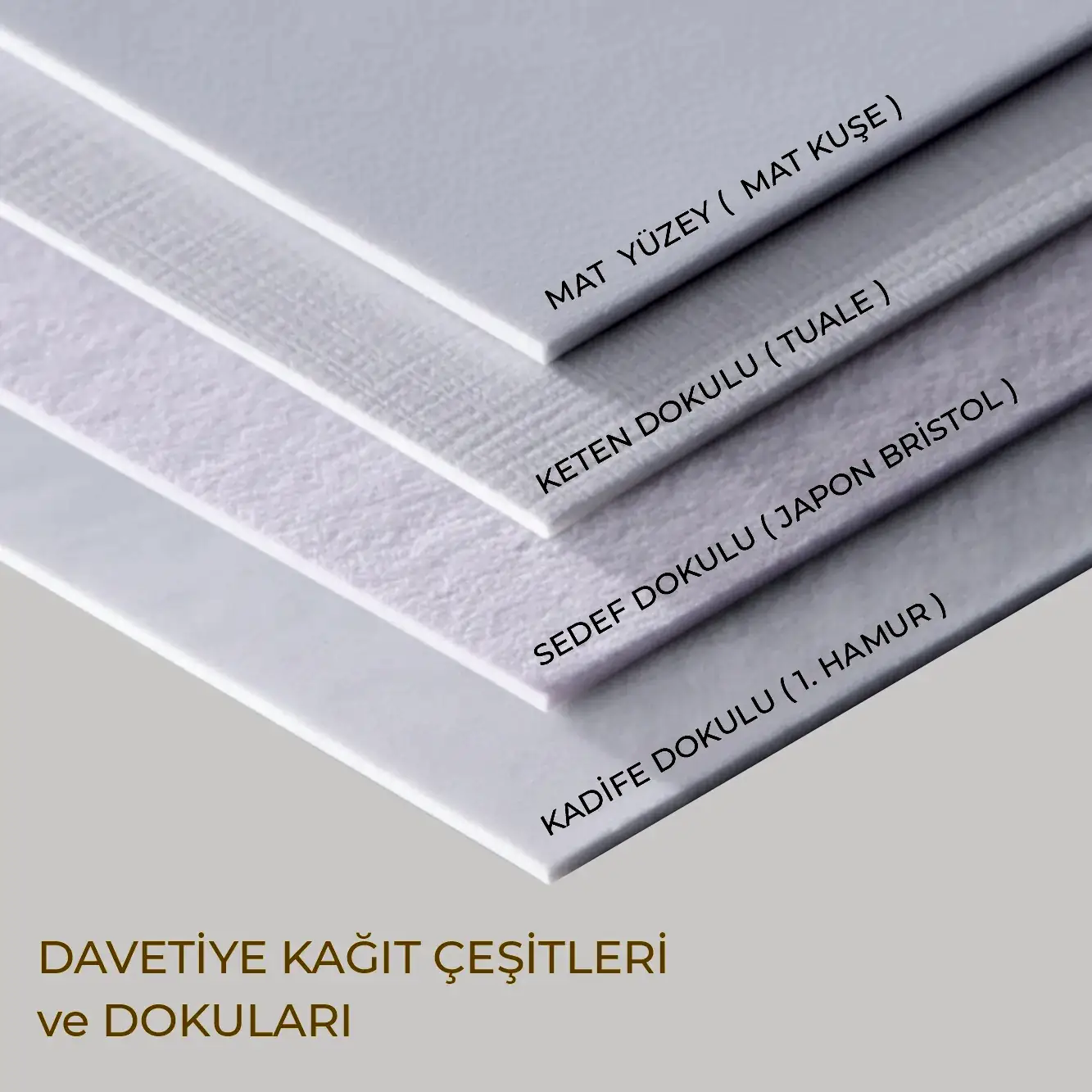 Davetiye - Özel Tasarım Baskılı - Kullanım Örneği | onaylabastir