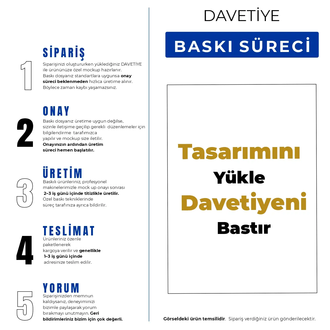 Davetiye - Özel Tasarım Baskılı - Görünüm 10 | onaylabastir