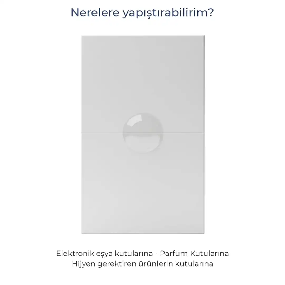 Şeffaf Baskısız Ürün Kapatma Etiketi Baskı | Şeffaf Sticker Baskı