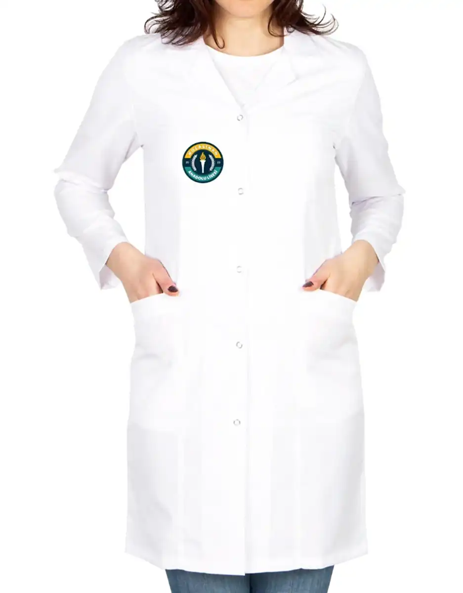 Baskılı Doktor - Laboratuvar Önlüğü Beyaz (Özelleştirilebilir) - Görünüm 7 | istetisort
