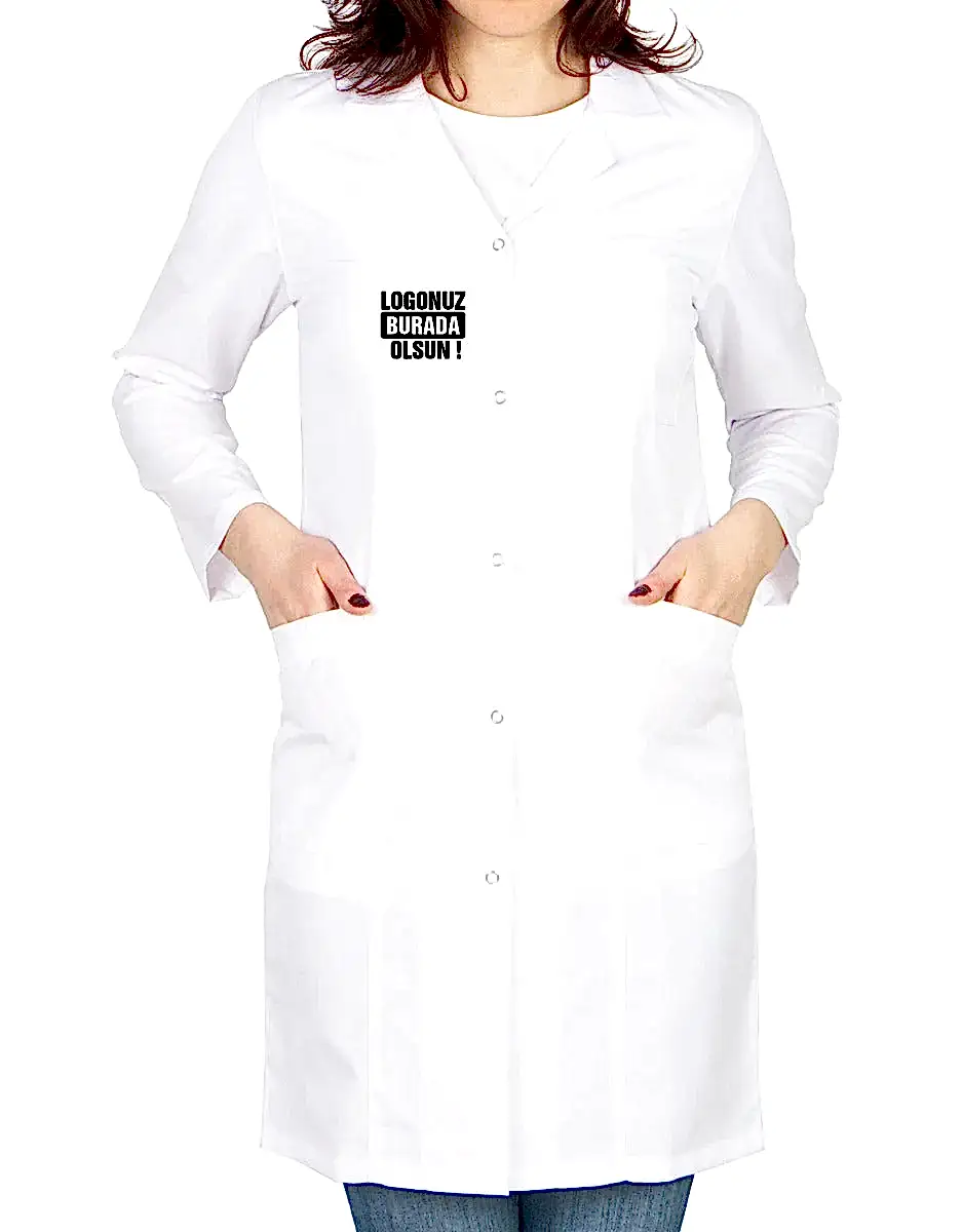 Baskılı Doktor - Laboratuvar Önlüğü Beyaz (Özelleştirilebilir) - Ürün Önizleme | istetisort