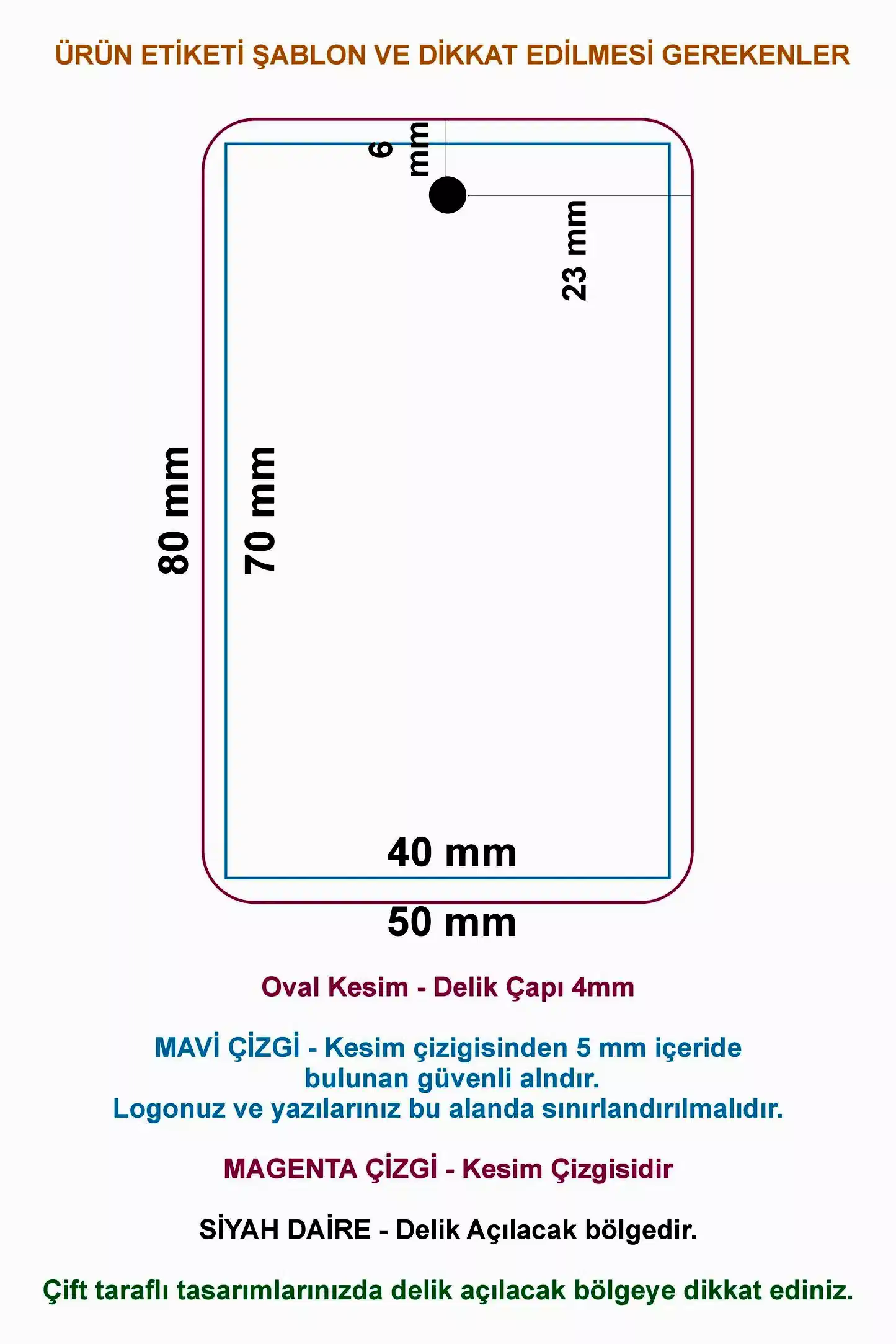 Karton Ürün Etiketi