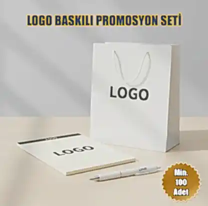 Günlük Set: Çanta, Kalem, Bloknot | Logo Baskılı Promosyon