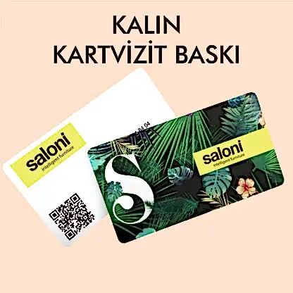 Sıvama Kartvizit | Kalın, Özel Kesim ve Laklı Kartvizit