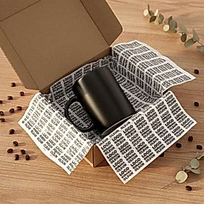 Baskılı Pelur Kağıt | Özel Logolu, Desenli Paketleme Kağıt - Kullanım Örneği | onaylabastir