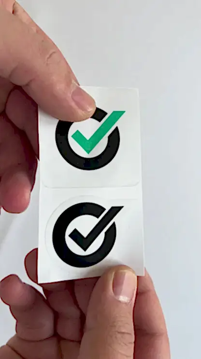 Şeffaf Etiket & Sticker