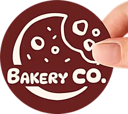 Sticker & Etiket | Yuvarlak · Kuşe Kağıt · Özelleştirilebilir