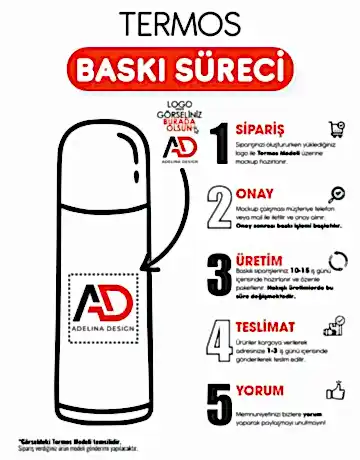 Çelik Kupa / 400 ml - Detay Görünüm | promosyon