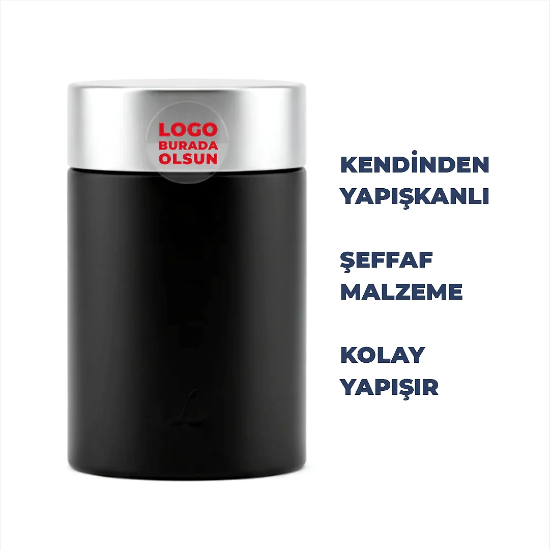 Baskılı Şeffaf Garanti Etiketi | Güvenlik Etiketi Baskı - Yakın Çekim | onaylabastir