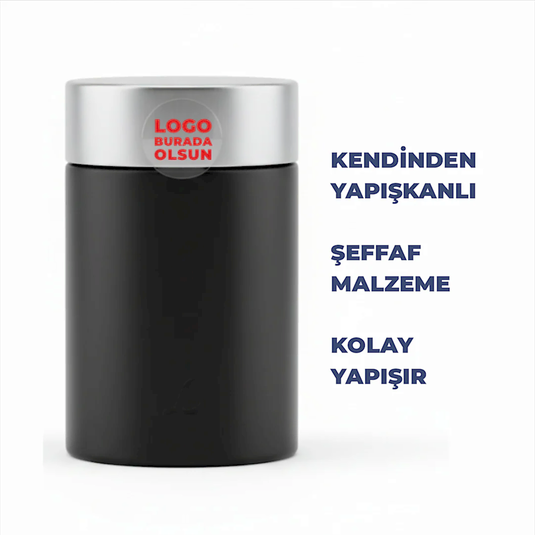 Baskılı Şeffaf Garanti Etiketi | Güvenlik Etiketi Baskı - Yakın Çekim | onaylabastir