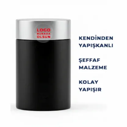 Baskılı Şeffaf Garanti Etiketi | Güvenlik Etiketi Baskı - Yakın Çekim | onaylabastir